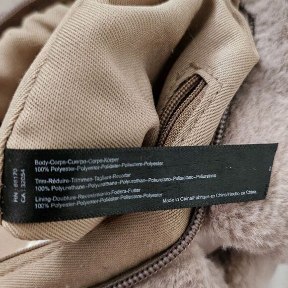 Anthropologie Fuzzy Woven Crossbody Bag Pink Faux Fur Removable Straps Clutch - Picture 7 of 11